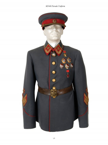 soviet dress uniform The Uniforms - The Sinclair Collection 1946 with emphasis on the post World War II Parade Uniforms