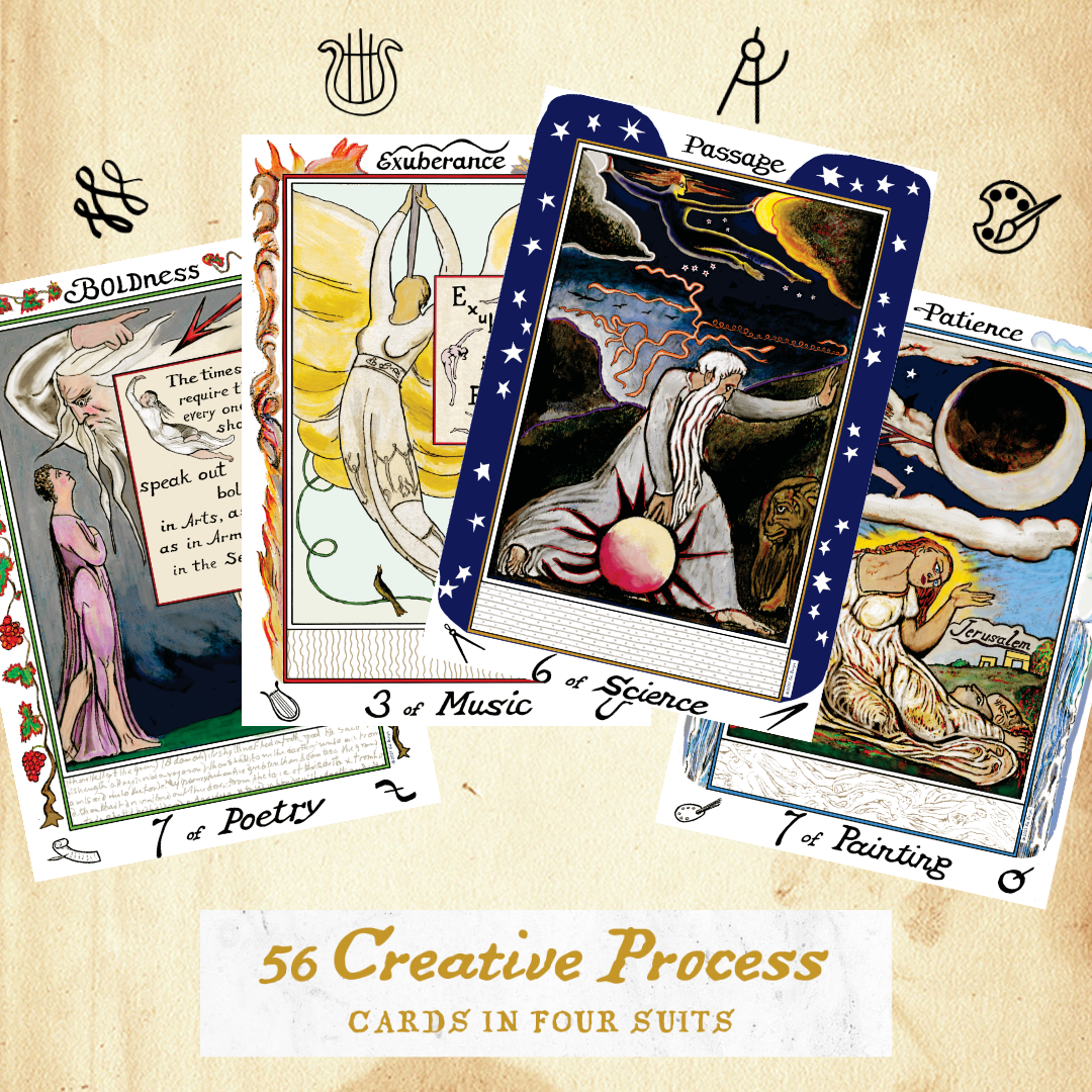The Business of Creating: Exploring the Suits of The William Blake Tarot