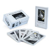 The Silver Era Tarot by Schiffer Publishing, Ltd. features artistic black and white cards like The Fool and Four of Pentacles, all elegantly presented with a matching booklet and box.