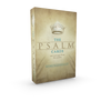 The PSALM® Cards by Schiffer Publishing, Ltd. is a beige deck featuring a crown illustration, offering spiritual inspiration and messages drawn from biblical verses.
