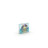 A small, pastel-toned Rainbow Kipper box by Schiffer Publishing, Ltd. sits centered on a white background, featuring a rainbow arc and decorative patterns that hint at the color-coded divination of this unique Kipper deck.