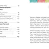 An open Rainbow Kipper book by Schiffer Publishing, Ltd. displays a preface and a color-coded contents page—Pink: Connectors, Yellow: Cause & Effect, Blue: Support—evoking the feel of organizing a fortune-telling Kipper card deck.