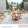 Seated at wooden looms, people weave on a spacious outdoor deck encircled by trees and quaint buildings beneath a luminous sky. The tranquil, communal atmosphere is an inspiring showcase of the handmade arts celebrated at Craft Schools—a tradition explored in Schiffer Publishing, Ltd.’s exploration of craft education in America.