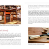 Left: a traditional Japanese wooden interior with beams and tools; right: a close-up of a nomi chisel crafted via classic forging, as featured in "Japanese Blacksmithing" by Schiffer Publishing, Ltd.