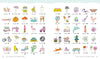 The "Good Vibes Art Club Learn to Draw" by Schiffer Publishing, Ltd. features a vibrant chart of 66 everyday items—art supplies, plants, animals, food, and furniture—each numbered and named. Ideal for beginner art inspiration or step-by-step drawing practice.