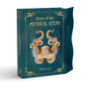 A teal box set for the Oracle of the Mythical Ocean featuring an octopus illustration and gold-printed text; this mythology oracle deck captures the deep sea in its design.