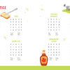 A page from a KindKids Fun on the Farm Puzzle Book featuring eight word search grids, accompanied by illustrations of toast, a wheelbarrow, a cat, and a bottle of syrup.