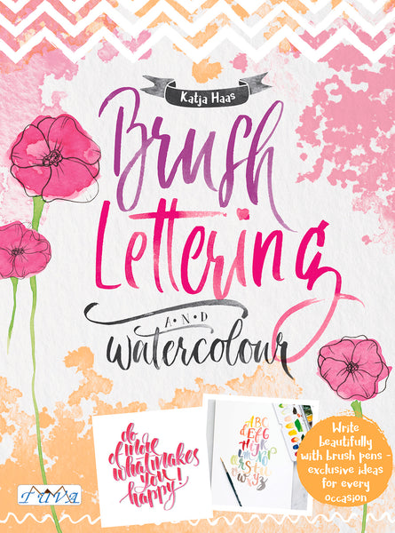 Brush Lettering and Watercolour – REDFeather