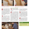 Home Workshop Storage: 21 Projects to Build by Schiffer Publishing, Ltd. offers step-by-step woodworking instructions with color photos, tool storage tips, green Tip Alerts, and detailed captions to help organize your workspace and prevent veneer splintering.