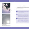 A magazine page from Schiffer Publishing, Ltd.’s "Spiritual Gardens" features sun imagery and text that introduces meditation techniques for Cellular Sun Meditation, inviting readers on a journey of spiritual self-discovery.