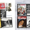 In "Ruhetag: The Day to Day Life of the German Soldier in WWII" by Schiffer Publishing, Ltd., a two-page spread showcases vintage magazine covers, black-and-white photos of women, and scenes from soldiers’ everyday lives during WWII.