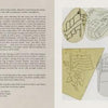 Classic Tattoo Stencils by Schiffer Publishing, Ltd. features a two-page spread: dense text on classic American tattoos on the left, and nine vintage stencils—eagles, flags, roses, anchors, “U.S.A.” lettering—on the right.