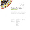A Beginner’s Guide to Mosaics by Schiffer Publishing, Ltd. introduces beginners to mosaic art with dark, irregular tiles bordered by bright tesserae. Materials, tools, and adhesives for basic techniques are listed below on a white background.