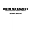 Title page displays "Ghosts and Ballyhoo" in large text, a memoir about the L.A. music scene. The author is Thomas Wictor, and Schiffer Publishing, Ltd. logo and address appear at the bottom.