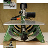 The book "Scroll Saw Basics" by Schiffer Publishing, Ltd. is perfect for crafting wooden puzzles and scroll saw art, with insets highlighting key techniques, tool adjustments, and dust control tips.