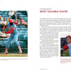 A Phillies player in a red cap and powder blue uniform pitches as another smiles, with text about 1960s baseball and "Dick Allen, The Life and Times of a Baseball Immortal" by Schiffer Publishing, Ltd. highlighting the Most Valuable Player.