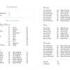 Table of contents page for Guardian Tarot guidebook by Schiffer Publishing, Ltd., featuring: The Major Arcana, Wands, Swords, Cups, Pentacles, personal development spreads, and conclusion. Floral accents in top-right and bottom-left corners.