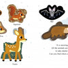 In "Who Is Hiding in the Forest?" by Schiffer Publishing, Ltd., discover badger, squirrel, fox, piglet, fawn, bat, beaver, and owl seeking winter shelter under snowy flaps in this playful lift-the-flap board book.