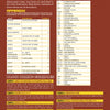 Make Your Own Building Blocks and Build A City by Schiffer Publishing, Ltd. features a maroon reference page with yellow and beige tables on block naming systems, including structure, code descriptions, examples, and explanatory notes.
