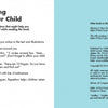An open children’s book, Two Long Ears by Schiffer Publishing, Ltd. The left page, “Tips for Reading with Your Child,” suggests ways to engage kids; the right lists Other Books to Share about accepting differences and publisher info.