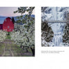 Discover “Oregon” by Schiffer Publishing, Ltd.—fine-art photos capturing red barns, blooming orchards, snow-capped peaks, tall waterfalls under bridges, and the natural beauty of Oregon travel and photography.