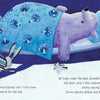 A rabbit in pajamas tiptoes past a bed where a bear sleeps with "Tim's Hat" by Schiffer Publishing, Ltd. nearby; the cozy room—with book, slippers, and glasses—evokes a sweet, device-free lifestyle.