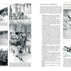A two-page spread from Alpini: Italian Mountain Troops (Schiffer Publishing, Ltd.) shows black-and-white photos of Italian mountain troops in snowy terrain and a helicopter, with text about Alpini history and post-1975 reorganization.